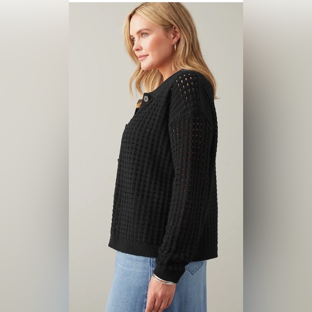 J. Jill Black Women's Cardigan - Picture 2 of 8